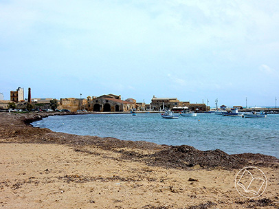 'Amber' landing beach at Marzamemi